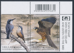 GREECE/Griechenland, EUROPA 2019 "National Birds** Set Of 2v - 2019