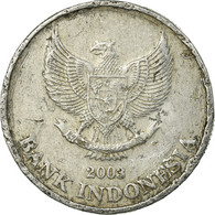 Monnaie, Indonésie, 500 Rupiah, 2003, Perum Peruri, TB+, Aluminium, KM:67 - Indonésie