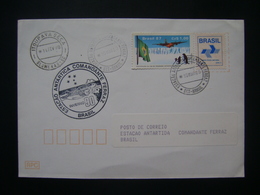 BRAZIL - ENVELOPE SUBMITTED BASED ON ANTARTIDA AND RELEASED ON 10/03/90 - Preserve The Polar Regions And Glaciers