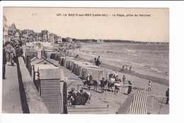 237 - LA BAULE-sur-MER - La Plage , Prise Du Remblai - La Baule-Escoublac