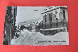 Neuchatel Cernier Ne. Sous La Neige Ed. Randal NV - Cernier