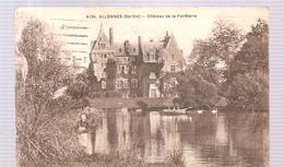 CPA Allonnes (72) Le Château De La Forêterie écrite En 1932 - Allonnes