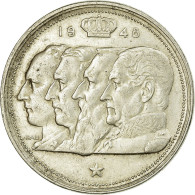 Monnaie, Belgique, 100 Francs, 100 Frank, 1948, TB+, Argent, KM:139.1 - 100 Franc