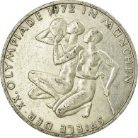 Monnaie, République Fédérale Allemande, 10 Mark, 1972, Hamburg, TTB, Argent - Altri & Non Classificati