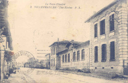 81)  VILEFRANCHE  - 3 - Les Ecoles - Villefranche D'Albigeois