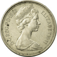 Monnaie, Grande-Bretagne, Elizabeth II, 5 New Pence, 1968, TTB, Copper-nickel - 5 Pence & 5 New Pence