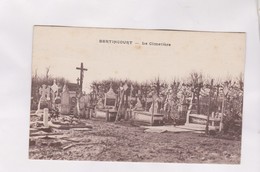 CPA DPT 62 BERTINCOURT, LE CIMETIERE - Bertincourt