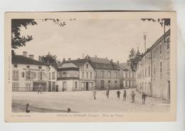 CPSM CHATEL SUR MOSELLE (Vosges) - Place Des Vosges - Chatel Sur Moselle