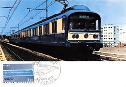Métro Régional (R.E.R.) - Philatélie Premier Jour Timbre + Cachet - Puteaux - U-Bahnen