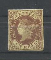 ESPAÑA EDIFIL 61  MH  *  (FIRMADO SR. CAJAL, MIEMBRO DE IFSDA) - Unused Stamps