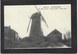 CPA Moulin à Vent écrite Langemarck - Windmills