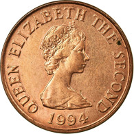 Monnaie, Jersey, Elizabeth II, Penny, 1994, TTB+, Copper Plated Steel, KM:54b - Jersey