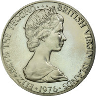 Monnaie, BRITISH VIRGIN ISLANDS, Elizabeth II, 50 Cents, 1976, Franklin Mint - Britse Maagdeneilanden