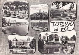 TORINO SUL PO VG AUTENTICA 100% - Fiume Po