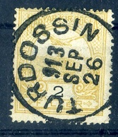 TURDOSSIN Szép Egykörös Bélyegzés - Used Stamps