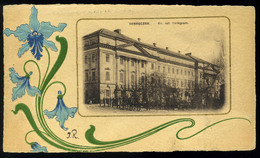 DEBRECEN 1902. Ref Collegium Szecessziós Századfordulós Képeslap Képeslap - Hungría