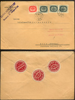 BUDAPEST 1946.05. Szép Inflációs Levél Svájcba Küldve - Briefe U. Dokumente