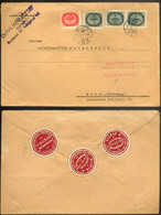 BUDAPEST 1946.05. Szép Inflációs Levél Svájcba Küldve - Lettres & Documents