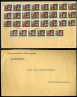 BAKTALÓRÁNTHÁZA 1945. Dekoratív Infla Levél 30db Bélyeggel Debrecenbe Küldve - Covers & Documents