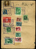 1944-55. Postai Meghatalmazás  Rész, 12 Db Vegyes Bélyeggel, Ritka! - Lettres & Documents