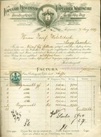 KAPUVÁR 1897. Kapuvári Hengermalom, Fejléces, Céges Számla - Ohne Zuordnung