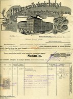 HÓDMEZŐVÁSÁRHELY 1936. Hódmezővásárhelyi  Rt. Fejléces, Céges Számla - Unclassified