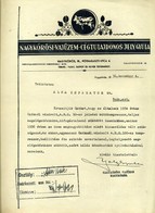 NAGYKŐRÖS 1936. Vajüzem Fejléces, Céges Levél - Sin Clasificación