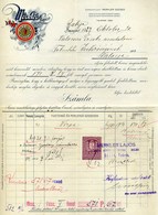 SZEGED 1927. Merkler Lajos  Fejléces, Céges Számla - Unclassified