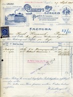 SZEGED 1908. Czinner  Paprika  Fejléces, Céges Számla - Zonder Classificatie