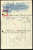 SZEGED 1911. Divatáruház A Kék Csillaghoz Fejléces, Céges Számla - Unclassified