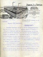 BUDAPEST 1911. Zwack J. és Társai Fejléces, Céges Levél - Non Classificati