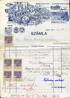 BUDAPEST 1922. Arányi Adolf Rézműgyár Fejléces, Céges Számla - Unclassified