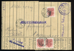 IPOLYSÁG 1938. Szükség Boríték Nagymarosra Küldve, Portózva - Covers & Documents