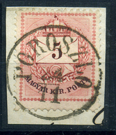 POROSZLÓ  5Kr Szép Bélyegzés - Used Stamps