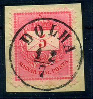 DOLHA 5kr Szép Bélyegzés - Used Stamps
