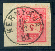 KERNYÁJA 5kr Szép Bélyegzés - Used Stamps