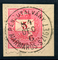 MÁRMAROSSZIGET Pénzutalvány  5kr Luxus Bélyegzés - Used Stamps