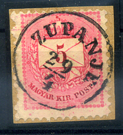 ZUPANJE  5kr Szép Bélyegzés - Used Stamps