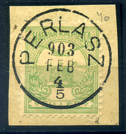 PERLASZ Luxus Egykörös Bélyegzés - Used Stamps