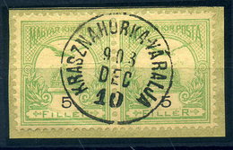 KRASZNAHORKAVÁRALJA  Luxus Egykörös Bélyegzés - Used Stamps