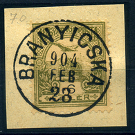 BRANYICSKA  Luxus Egykörös Bélyegzés - Used Stamps
