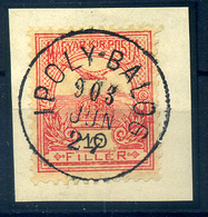 IPOLYBALOG Szép Egykörös Bélyegzés - Used Stamps