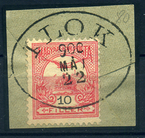 ILOK Ritka Ovál Bélyegzés - Used Stamps