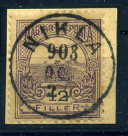 NIKLA Szép Egykörös Bélyegzés - Used Stamps