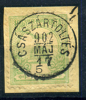 CSÁSZÁRTÖLTÉS Egykörös Luxus Bélyegzés - Used Stamps