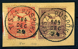 TISZAPÜSPÖKI Szép Egykörös Bélyegzés - Used Stamps