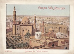 CHROMO 10X14 (cacao Van Houten)  LE CAIRE  Mosquée Du Sultan Hassan - Van Houten