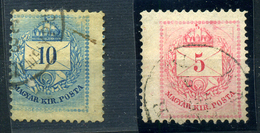 2db érdekes Krajcáros - Used Stamps