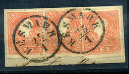 KÉSMÁRK 3*5Kr Szép Bélyegzés - Used Stamps