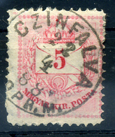 CZINFALVA 5Kr Szép Bélyegzés - Used Stamps